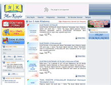 Tablet Screenshot of mavikitaplar.com